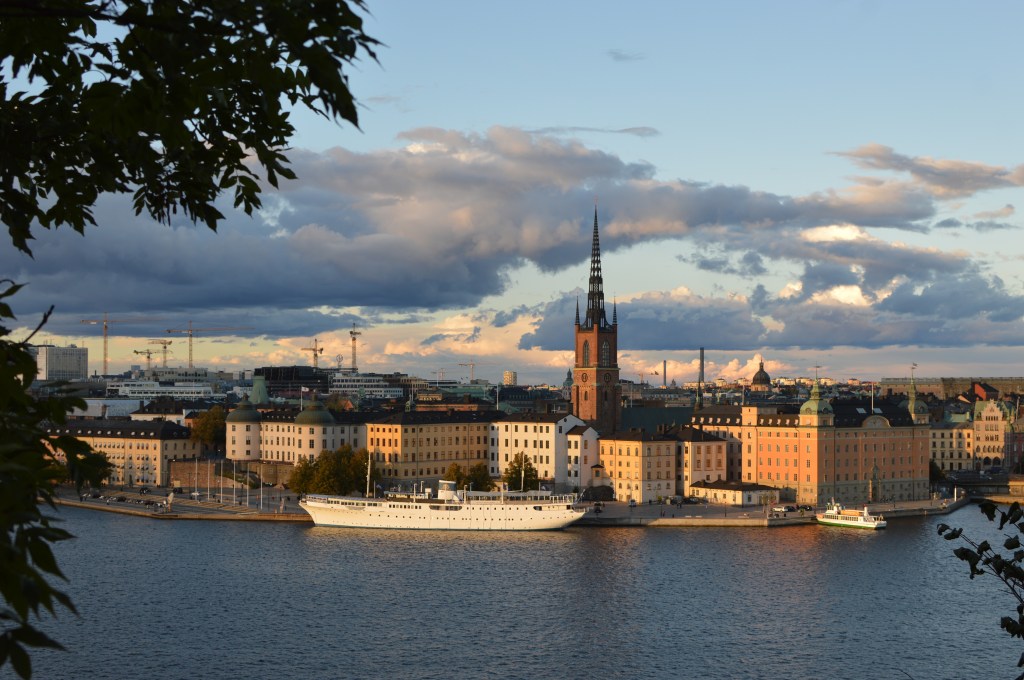 View of Riddarholmen from Monteliusvägen, Stockholm