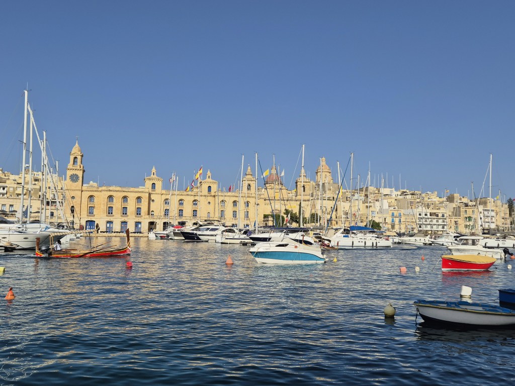 View of Birgu from Senglea/Isla waterfront