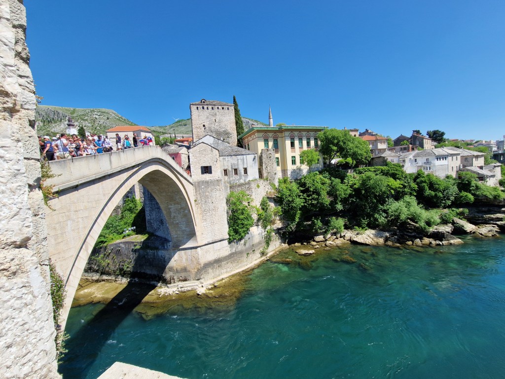 The iconic Old Bridge (Stari Most) in Mostar