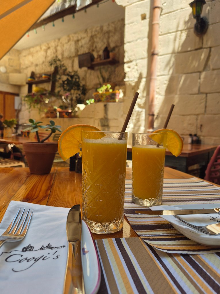 Coogi's, an Italian restaurant in Mdina