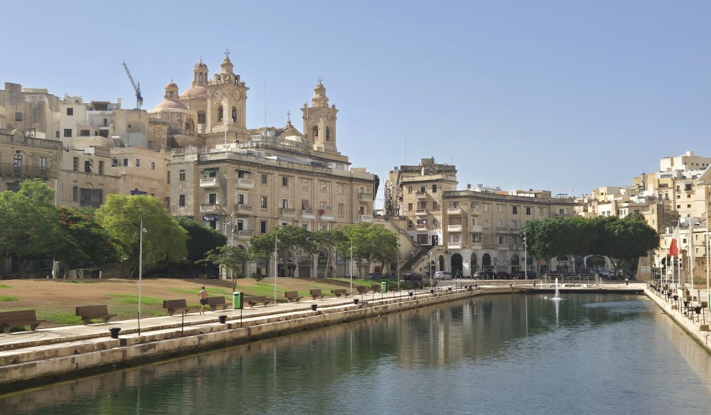 View of Cospicua from the Bormla bridge