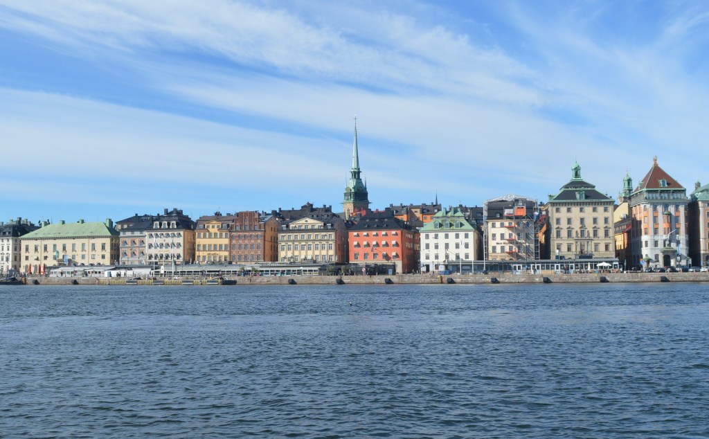 Stockholm from its waters