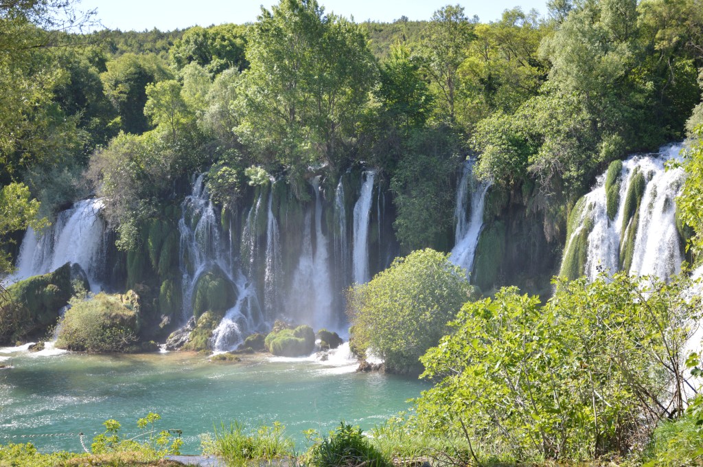 Kravica waterfalls in Herzegovina