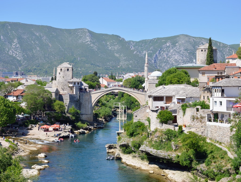 View from Lucki Most, Mostar