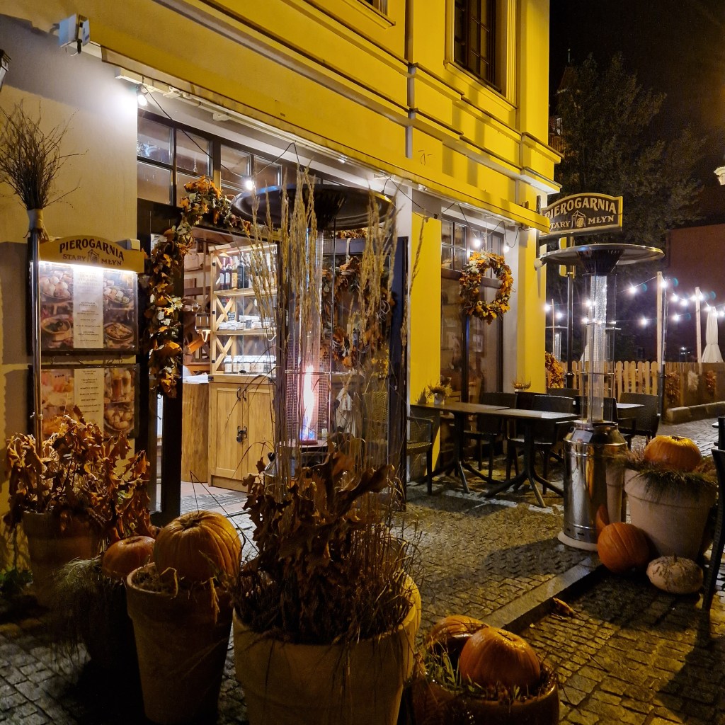 A charming pierogi restaurant in Gdansk