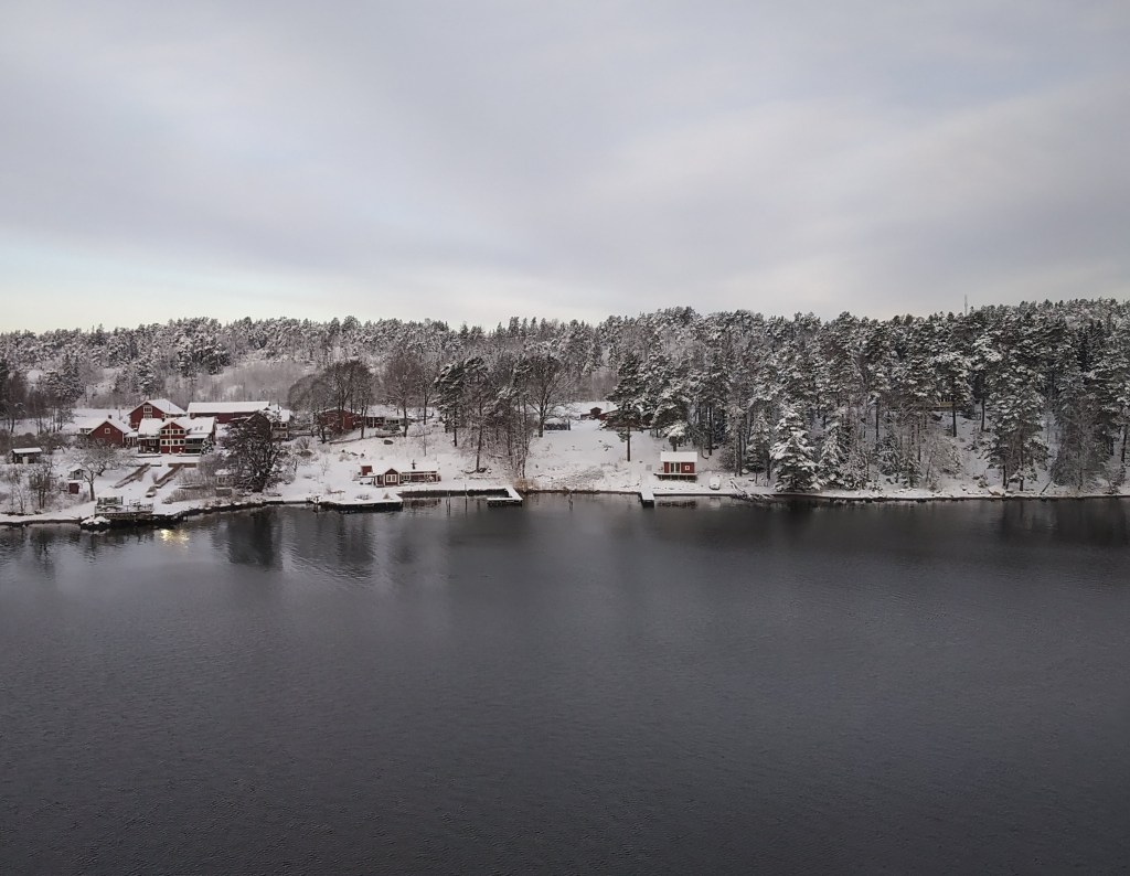Stockholm archipelago (skärgård), in winter