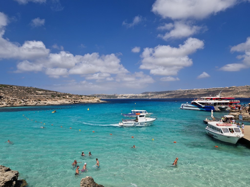 The Blue Lagoon in Comino, Malta