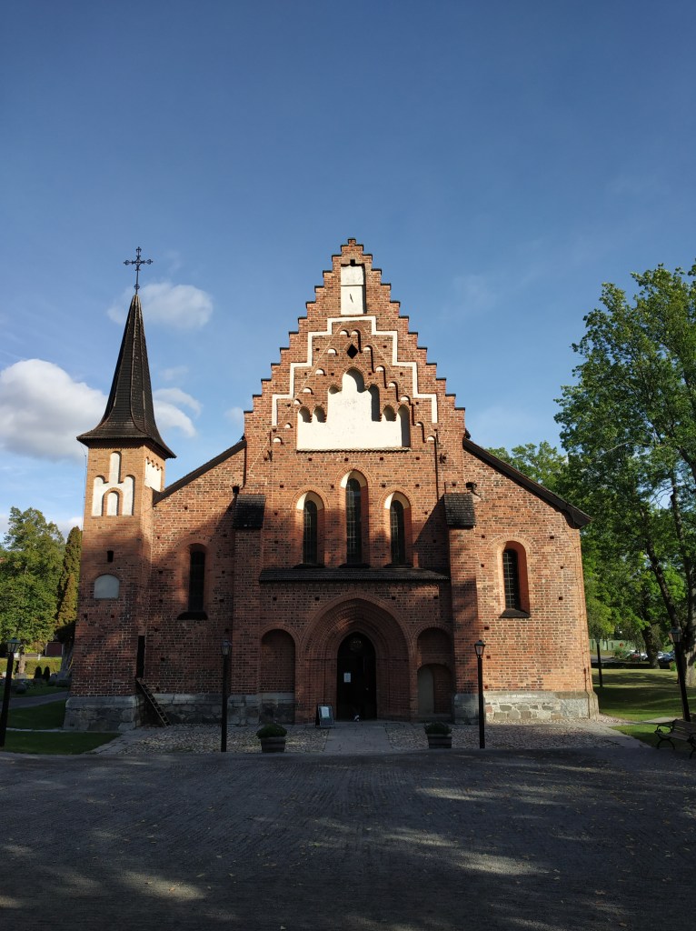 Mariakyrkan near St. Olaf Church ruins in Sigtuna, Sweden