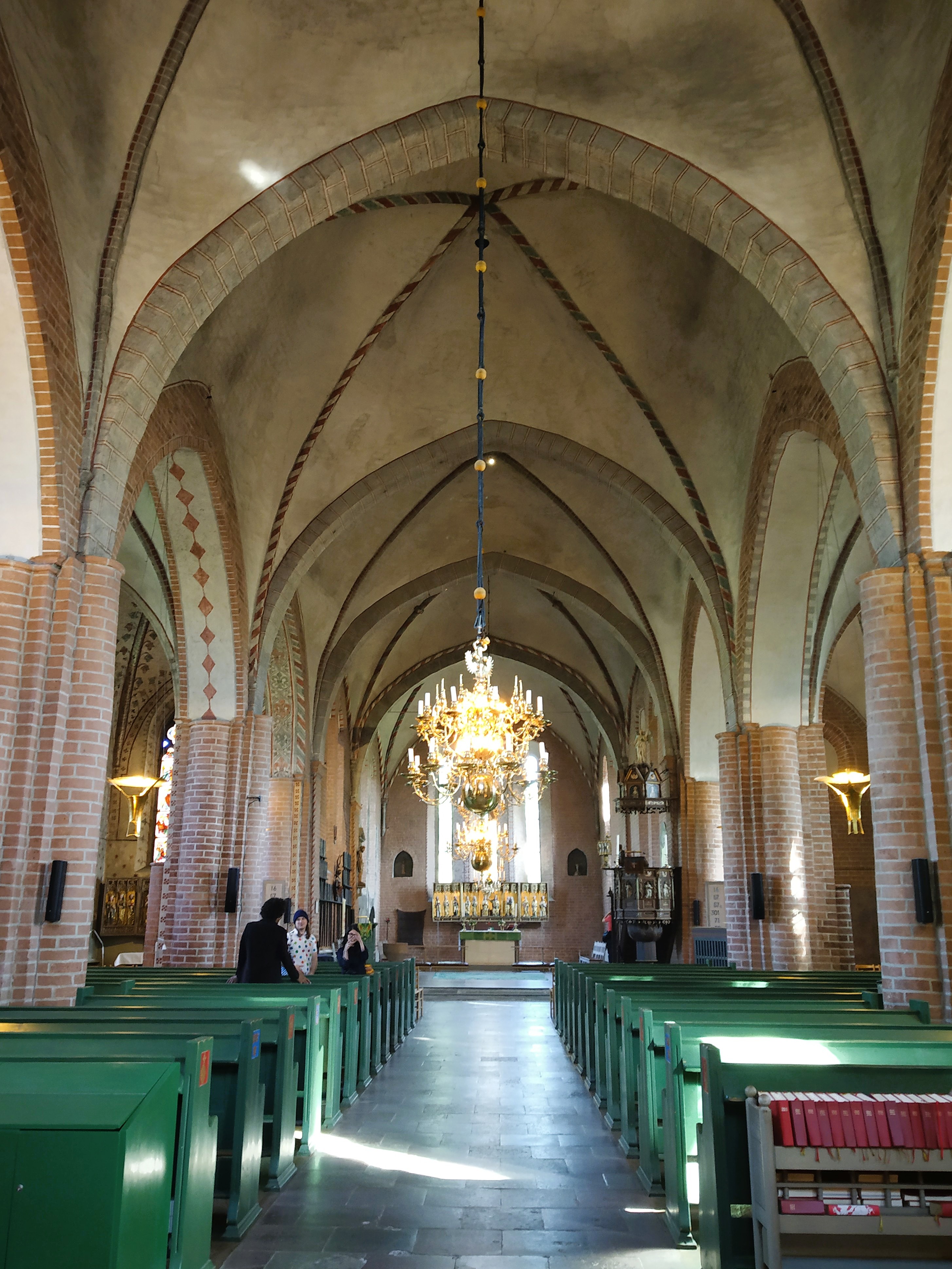 Mariakyrkan/ St. Mary's church in Sigtuna, Sweden