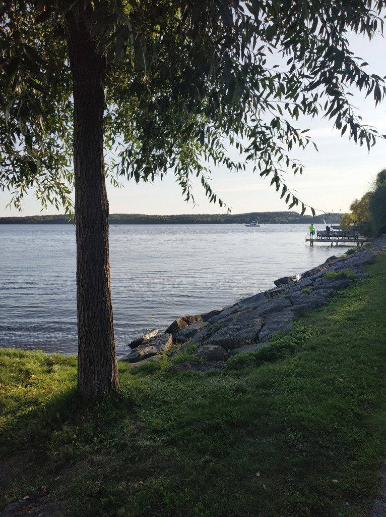 Views from the Sigtuna waterfront/ strand promenade