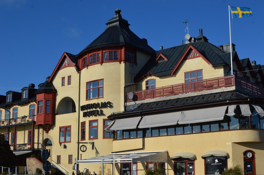 Waxholms Hotel on Vaxholm island in the Stockholm archipelago