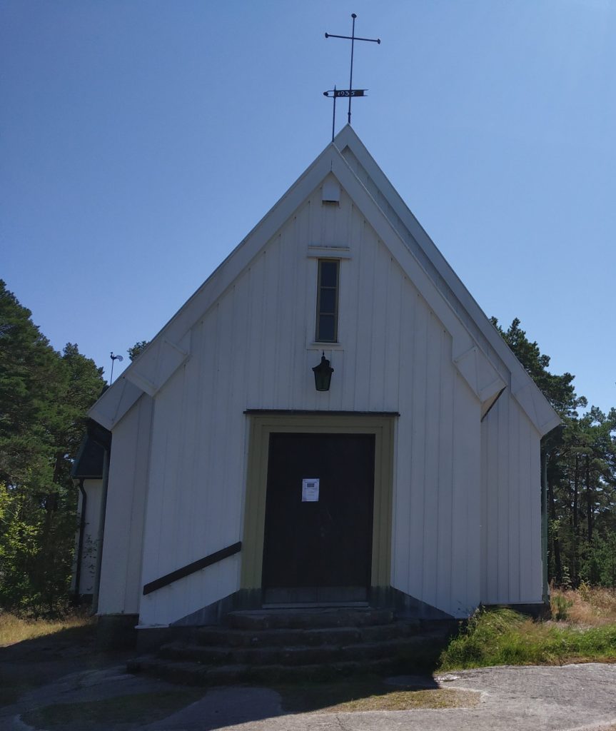 Chapel in Sandhamn in the Stockholm archipelago